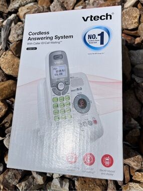 vtech White Cordless Answering System with Caller ID